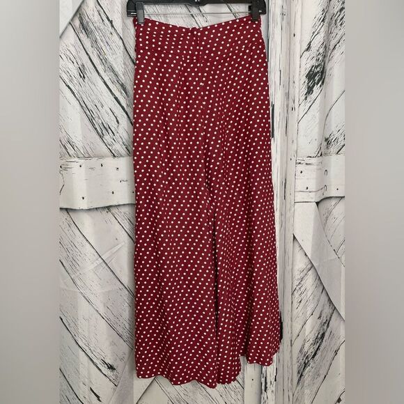 ASOS Polka Dot Wide Leg Palazzo Pant 4 - Picture 4 of 10